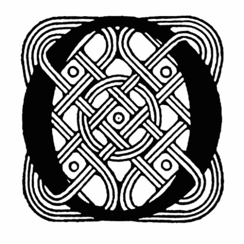 Letter O Vintage Celtic Knot Monogram Statuette