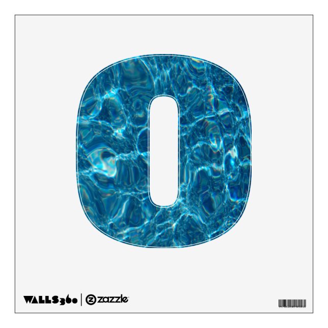 Letter "O" Wall Decal (Front)