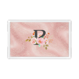 Letter P Acrylic Tray