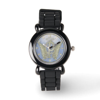 Letter P Angel Monogram Watch