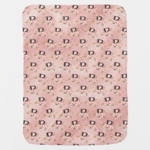 Letter P Baby Blanket