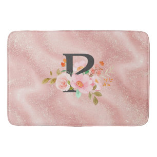 Letter P Bath Mat