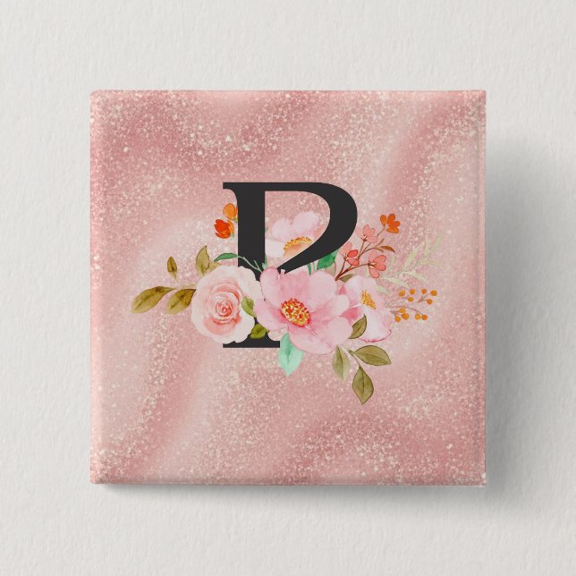 Letter P Button (Front)