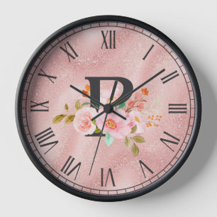 Letter P Clock