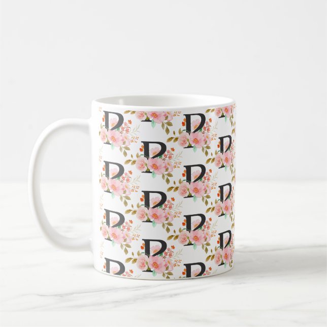 Letter P Coffee Mug (Left)
