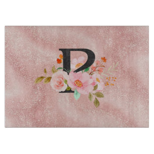 Letter P Cutting Board