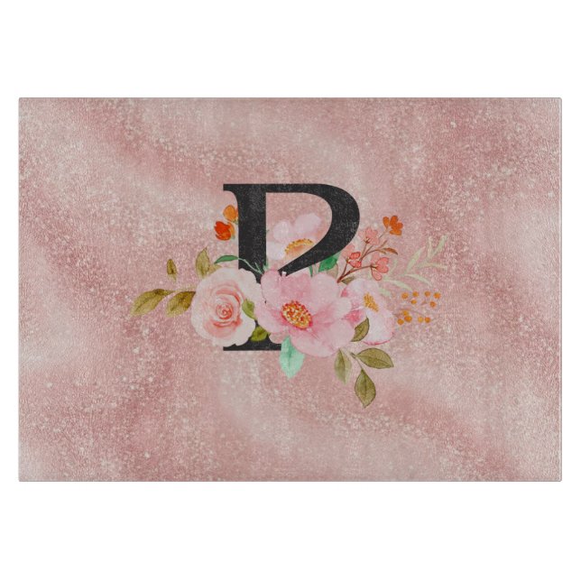 Letter P Cutting Board (Front)