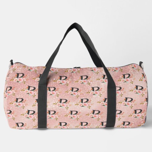 Letter P Duffle Bag