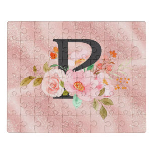 Letter P Jigsaw Puzzle