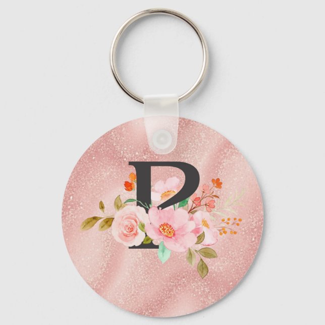 Letter P Keychain (Front)