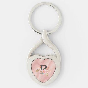 Letter P Keychain