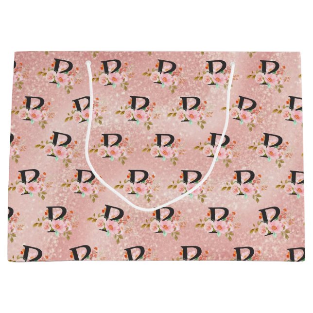 Letter P Large Gift Bag (Front)