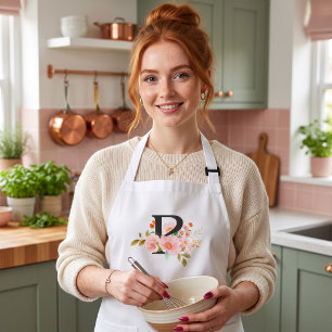Letter P Long Apron