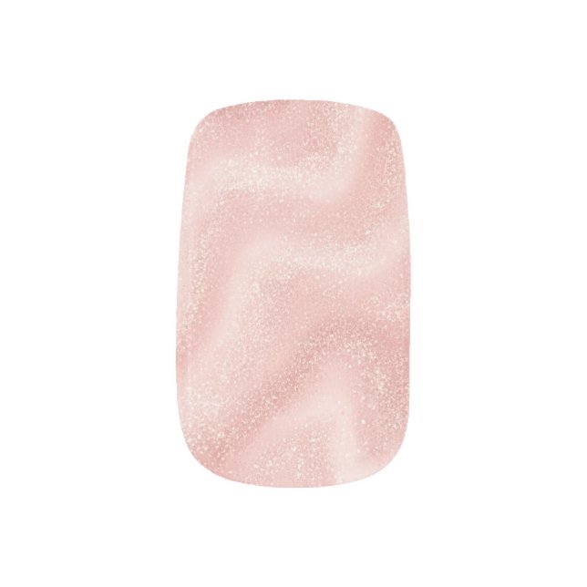 Letter P Minx Nail Art (Left Thumb)