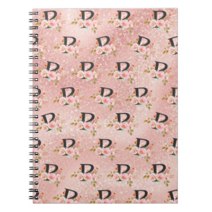 Letter P Notebook