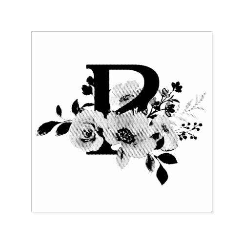 Letter P Self-inking Stamp