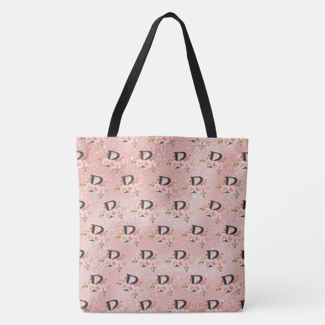 Letter P Tote Bag (Front)