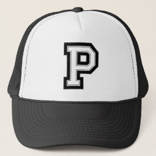 Letter "P" Trucker Hat