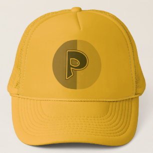 Letter P Trucker Hat