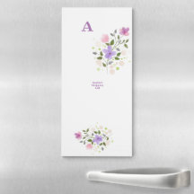 Letter plus First Name Angela Floral Design