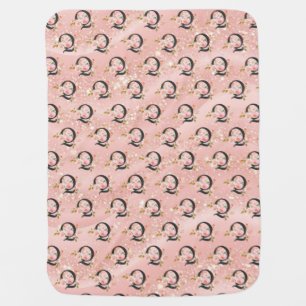 Letter Q Baby Blanket
