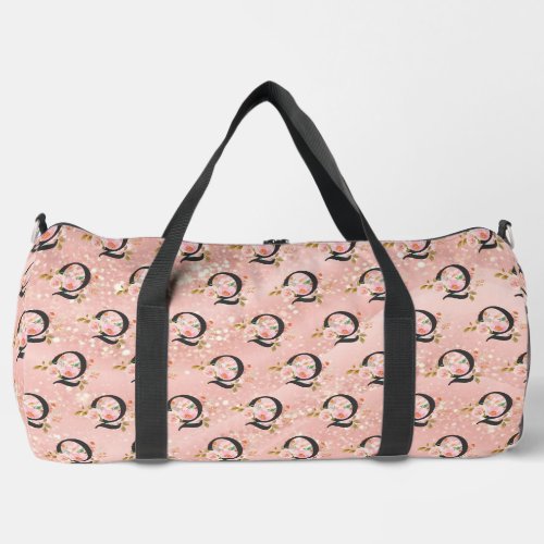 Letter Q Duffle Bag