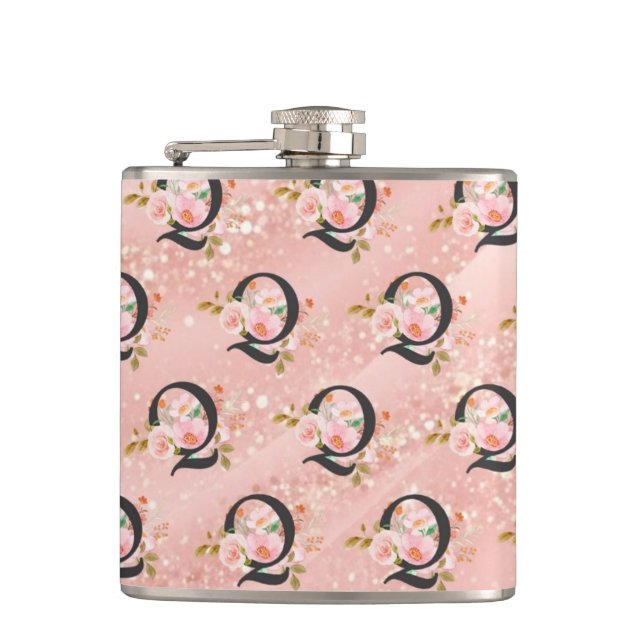 Letter Q Flask (Front)