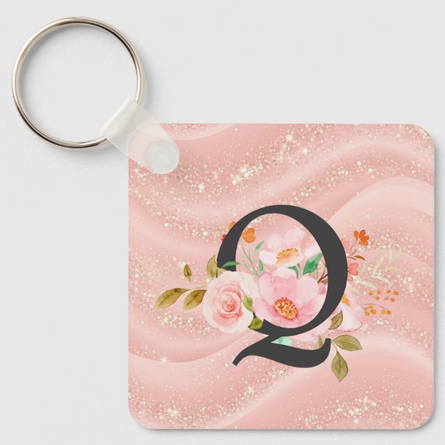 Letter Q Keychain (Front)