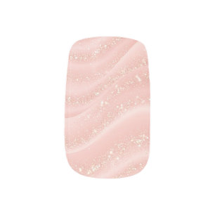 Letter Q Minx Nail Art