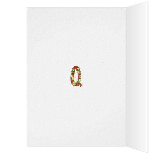 Letter Q note card (Inside (Left))