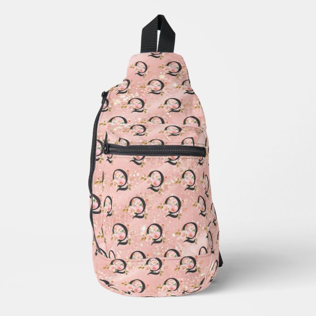 Letter Q Sling Bag (Front)