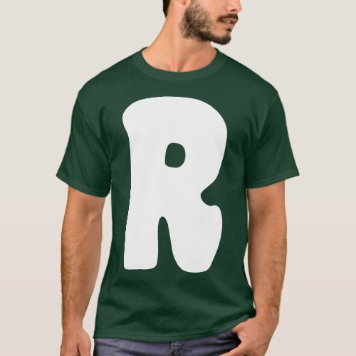 Letter R 1 T_Shirt