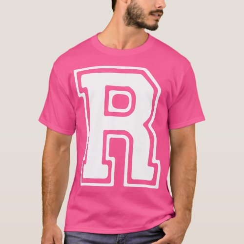 Letter R 2 T_Shirt