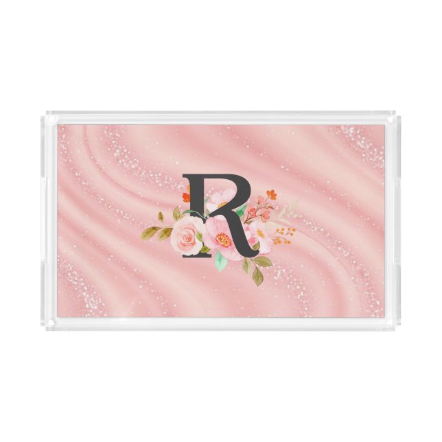 Letter R Acrylic Tray (Front)