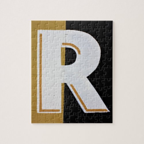 Letter R Alphabet Photography Jigsaw Puzzle