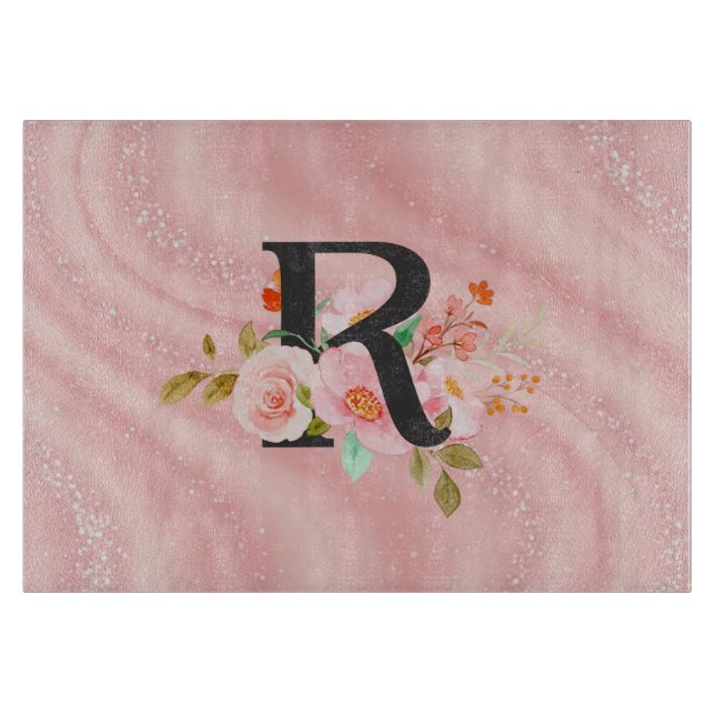 Letter R Cutting Board (Front)