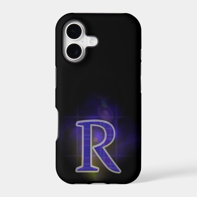 Letter R Iphone Case (Back)
