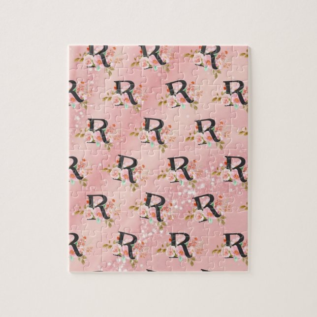 Letter R Jigsaw Puzzle (Vertical)