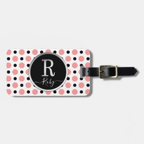 Letter R Luggage Tag