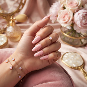 Letter R Minx Nail Art