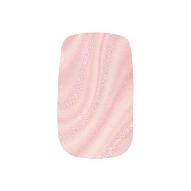 Letter R Minx Nail Art (Left Thumb)