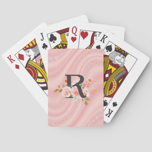 Letter R Poker Cards