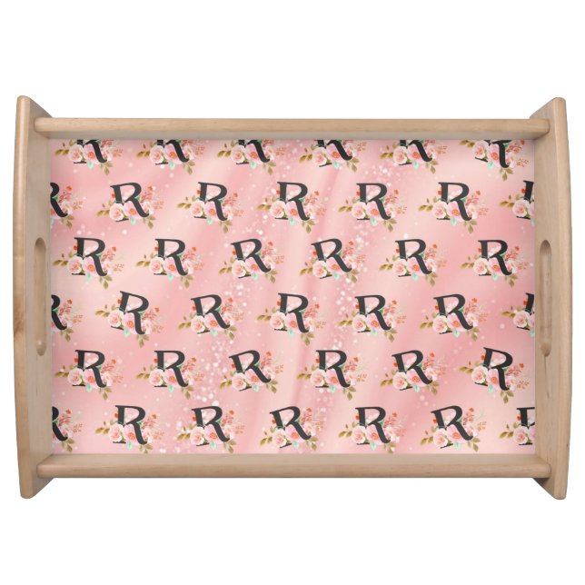 Letter R Serving Tray (Front)