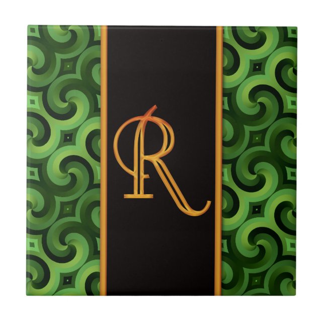 LETTER R Tile (Front)