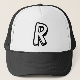 Letter R Trucker Hat