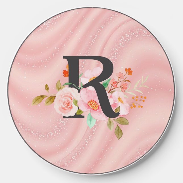 Letter R Wireless Charger (Front)