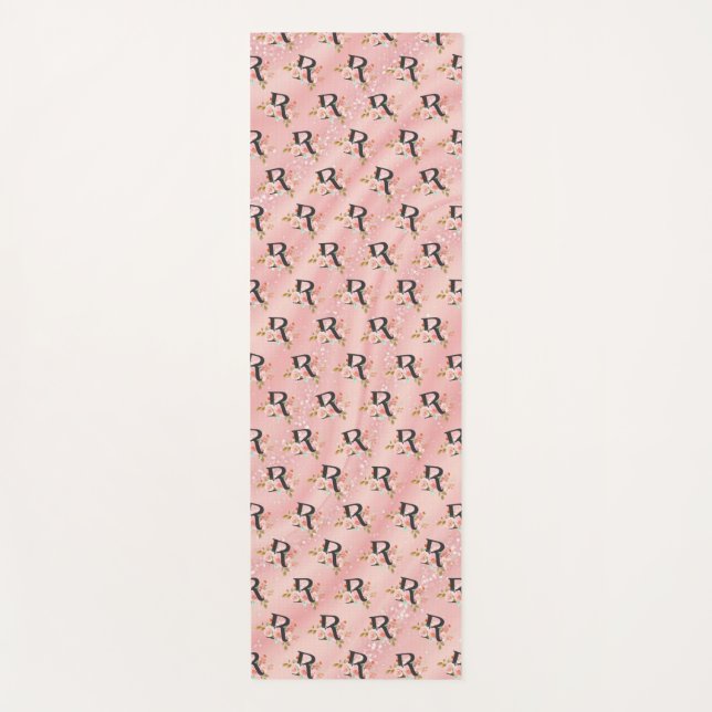 Letter R Yoga Mat (Front)