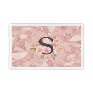 Letter S Acrylic Tray
