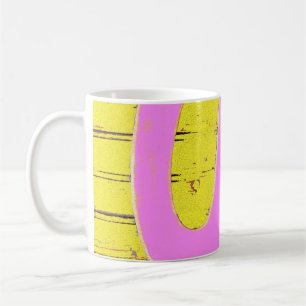 Letter s coffee mug
