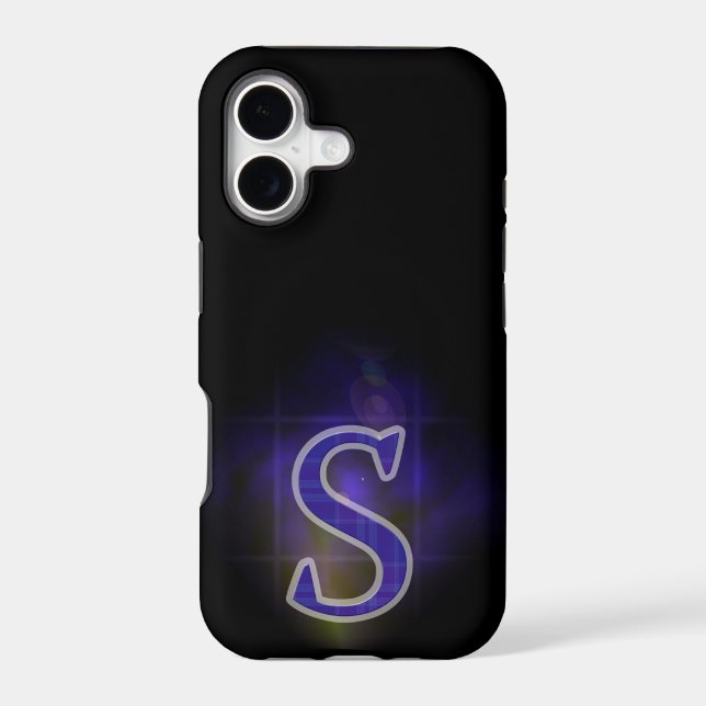 Letter S Iphone Case (Back)